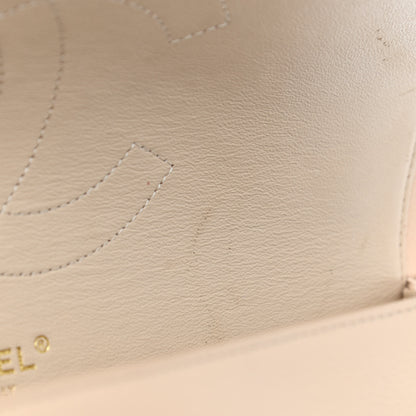 Chanel Caviar Quilted Jumbo Double Flap Beige 14 of 15