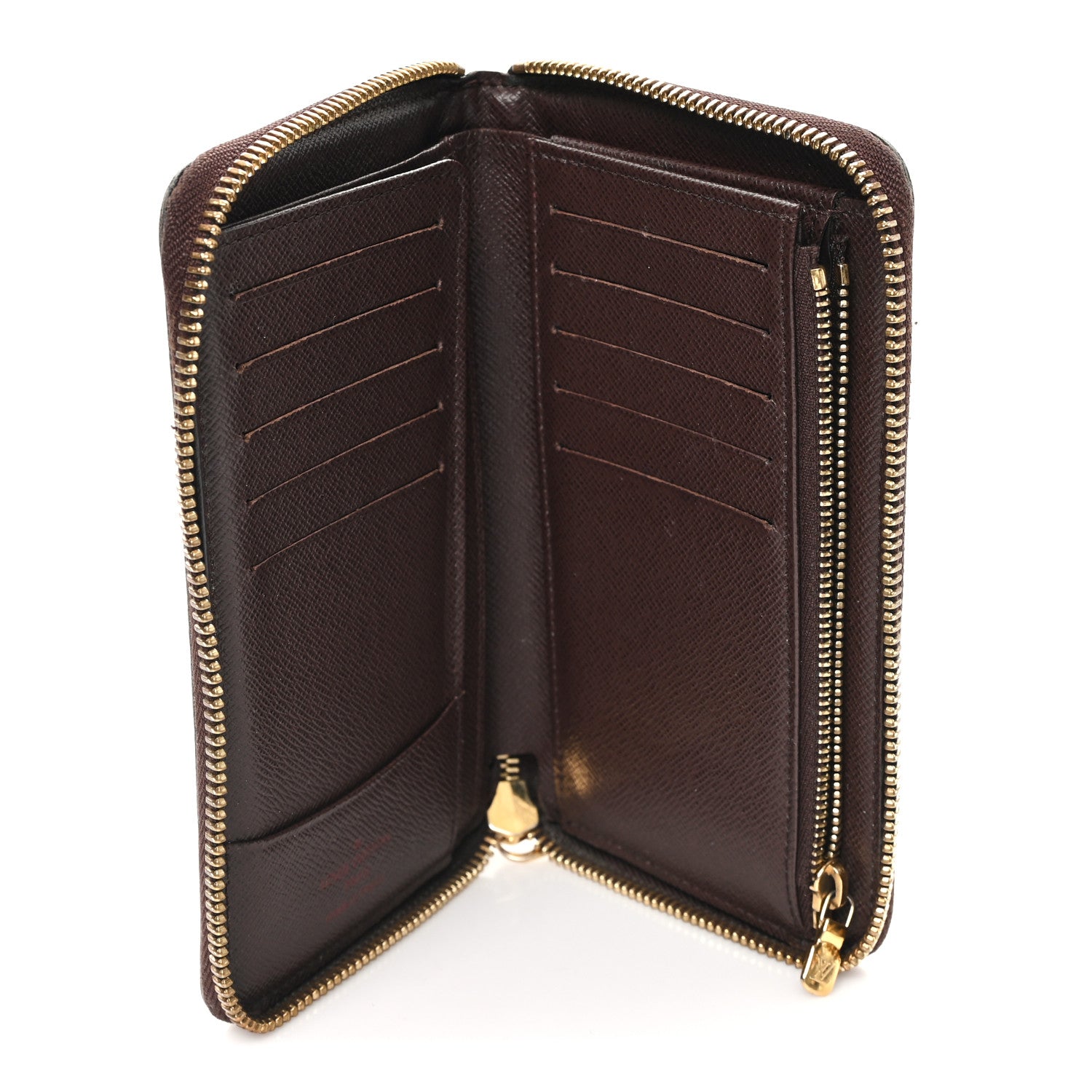 Louis Vuitton Damier Ebene Zippy Compact Wallet 5 of 8
