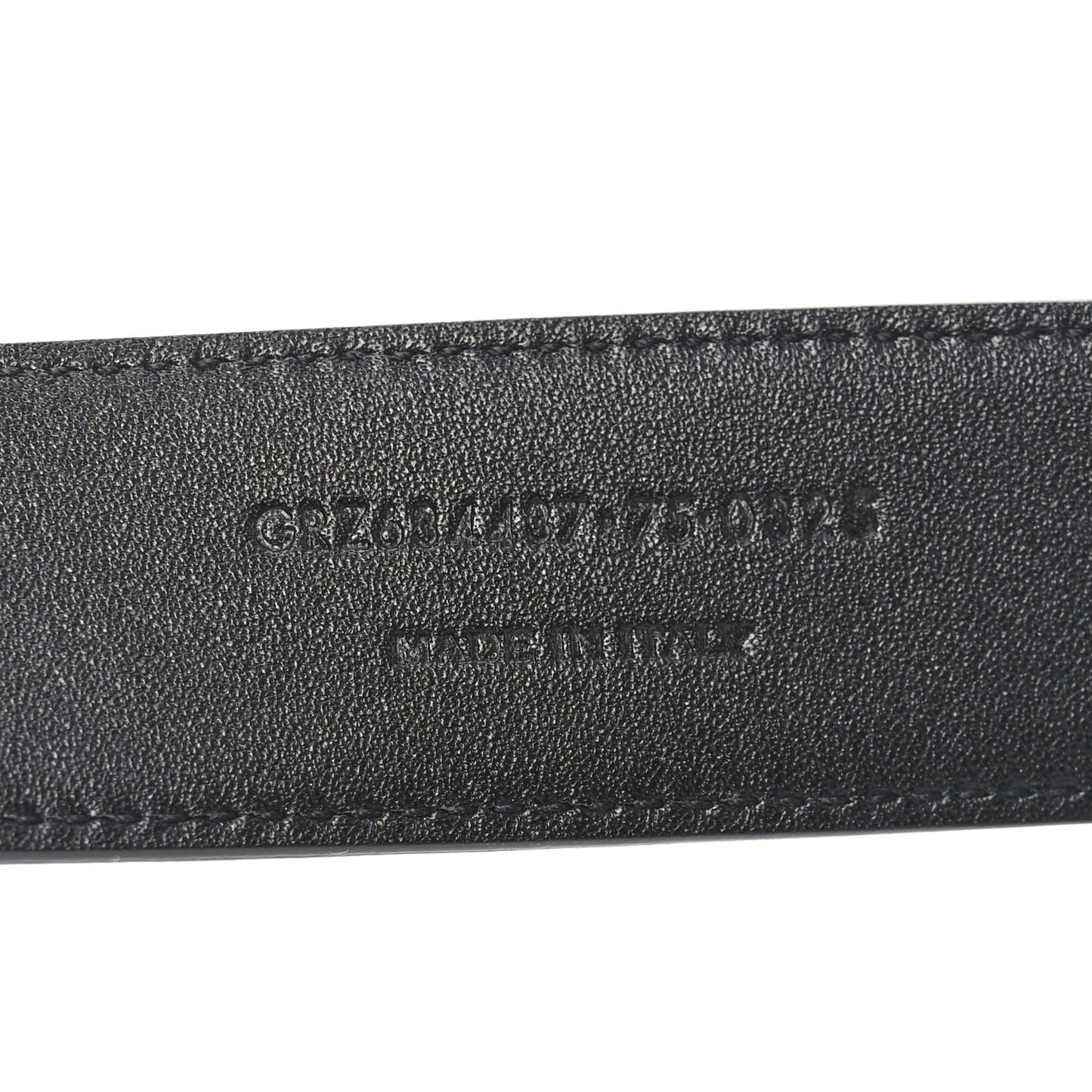 Smooth Calfskin Monogram Square Buckle Belt 75 30 Black