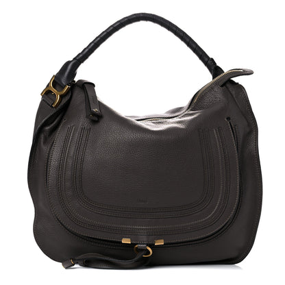 Chloe Calfskin Large Marcie Hobo Ash 1 of 13