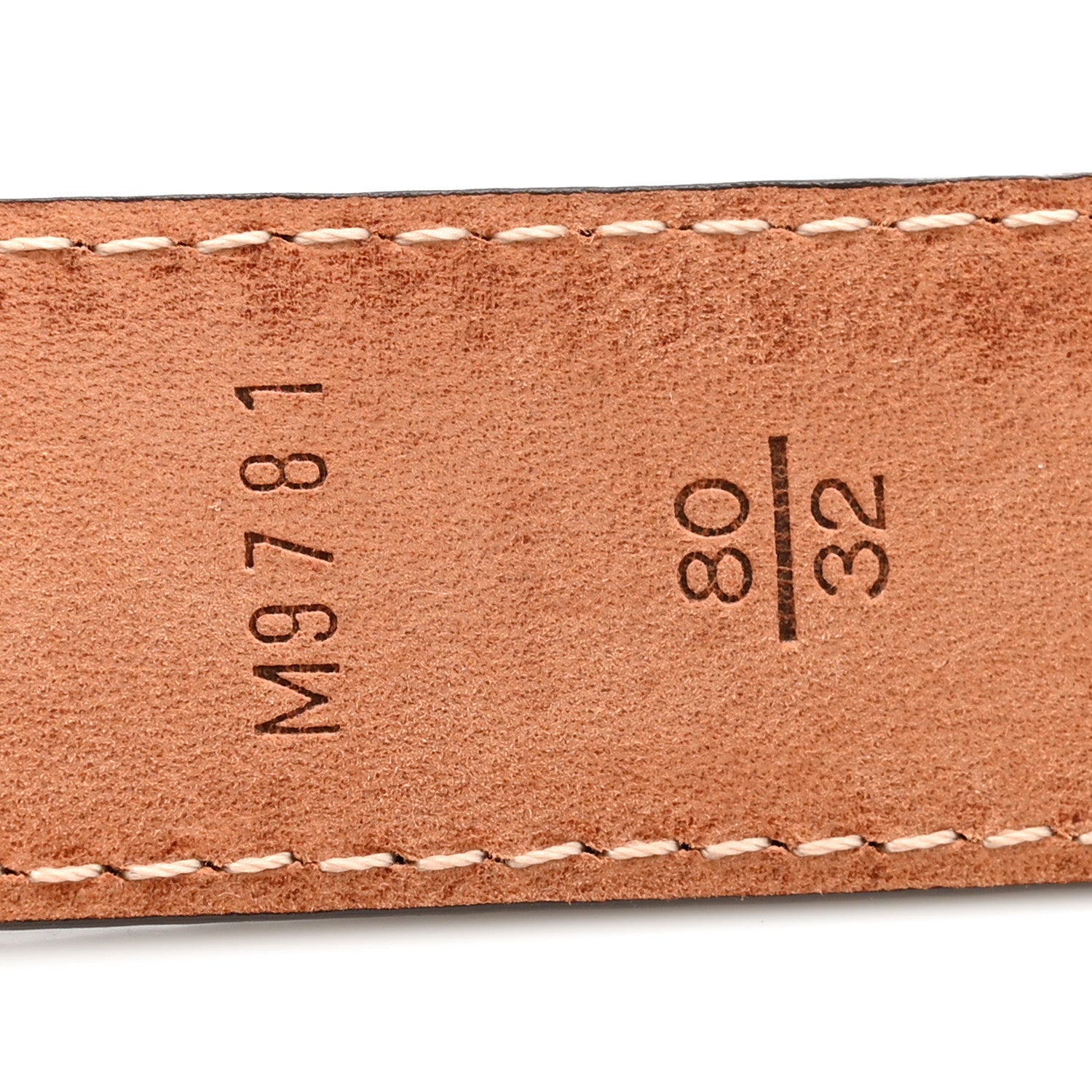 Louis Vuitton ベルト 80/32 ブラウン Louis Vuitton Mini Monogram 25mm LV Initiales 80 32 Belt 1855167