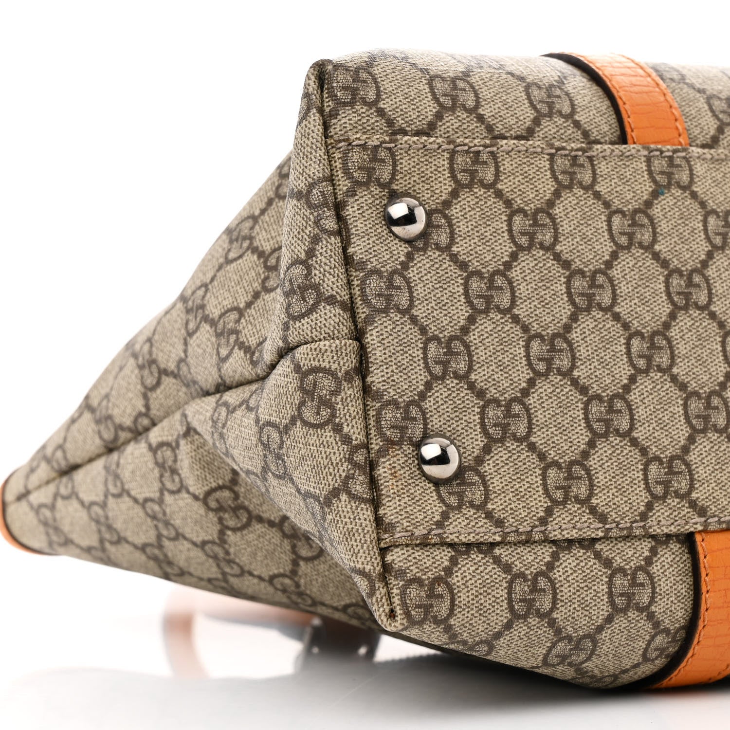 Gucci GG Plus Monogram Medium Joy Tote Orange 9 of 12
