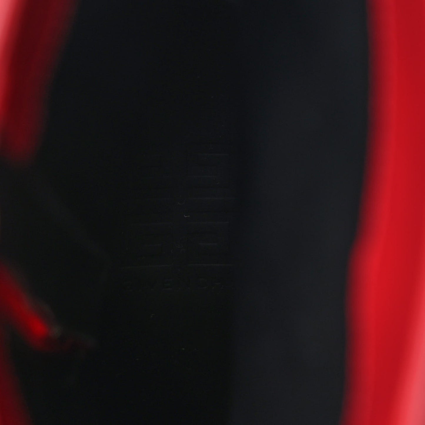 Calfskin Shark Lock Ankle Boots 38.5 Red