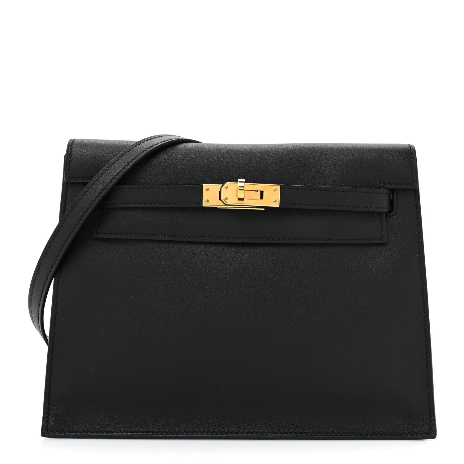 Hermes Swift Kelly Danse II Belt Bag Black 1 of 10