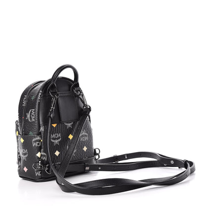 MCM Visetos Spektrum X-Mini Backpack Black 3 of 10