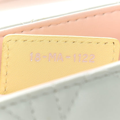 Christian Dior Lambskin Cannage Medium Tri-Color Lady Dior Multicolor 7 of 12
