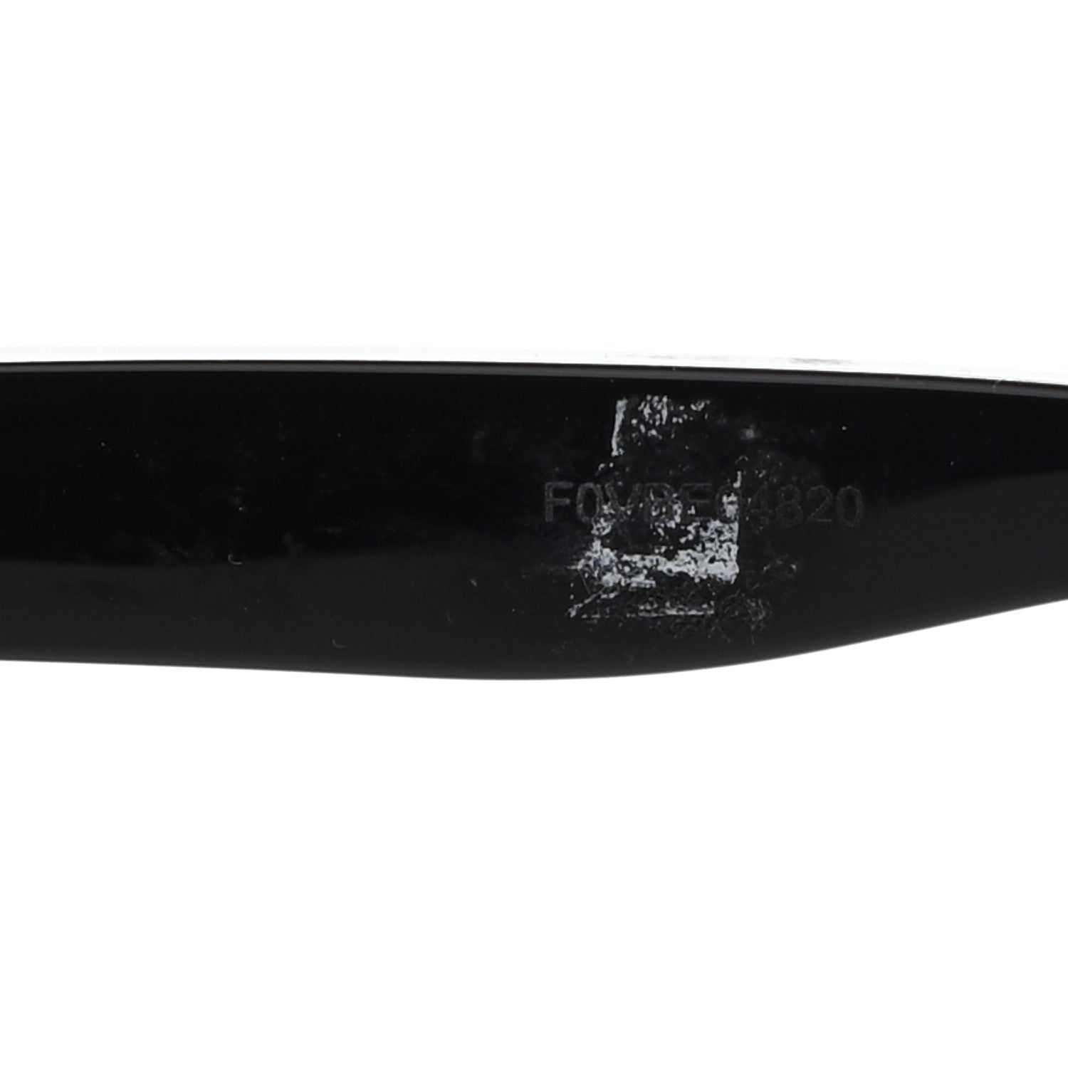 Saint Laurent Acetate Flat Top SL1 Sunglasses Black White 8 of 9