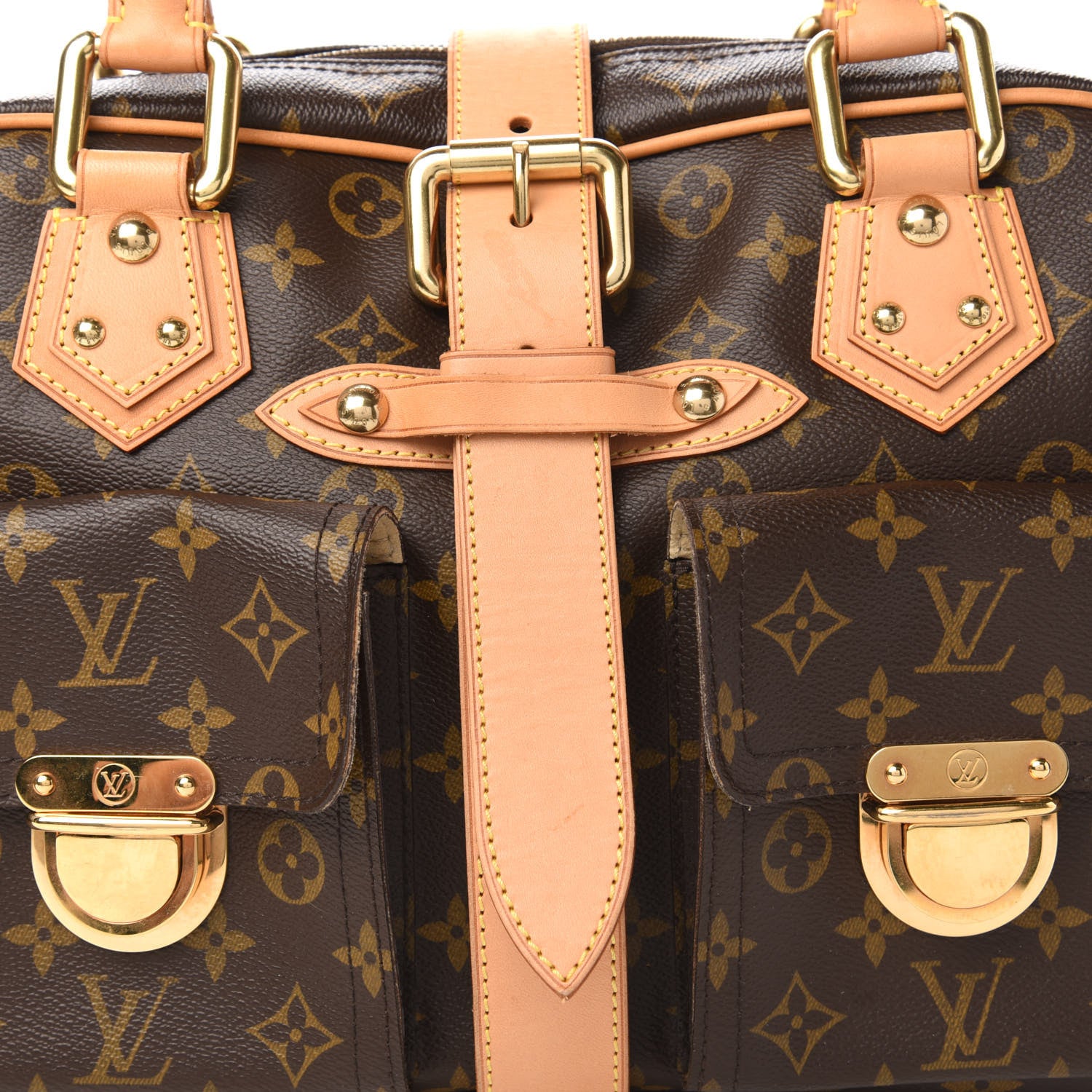 Louis Vuitton Monogram Manhattan GM 9 of 11