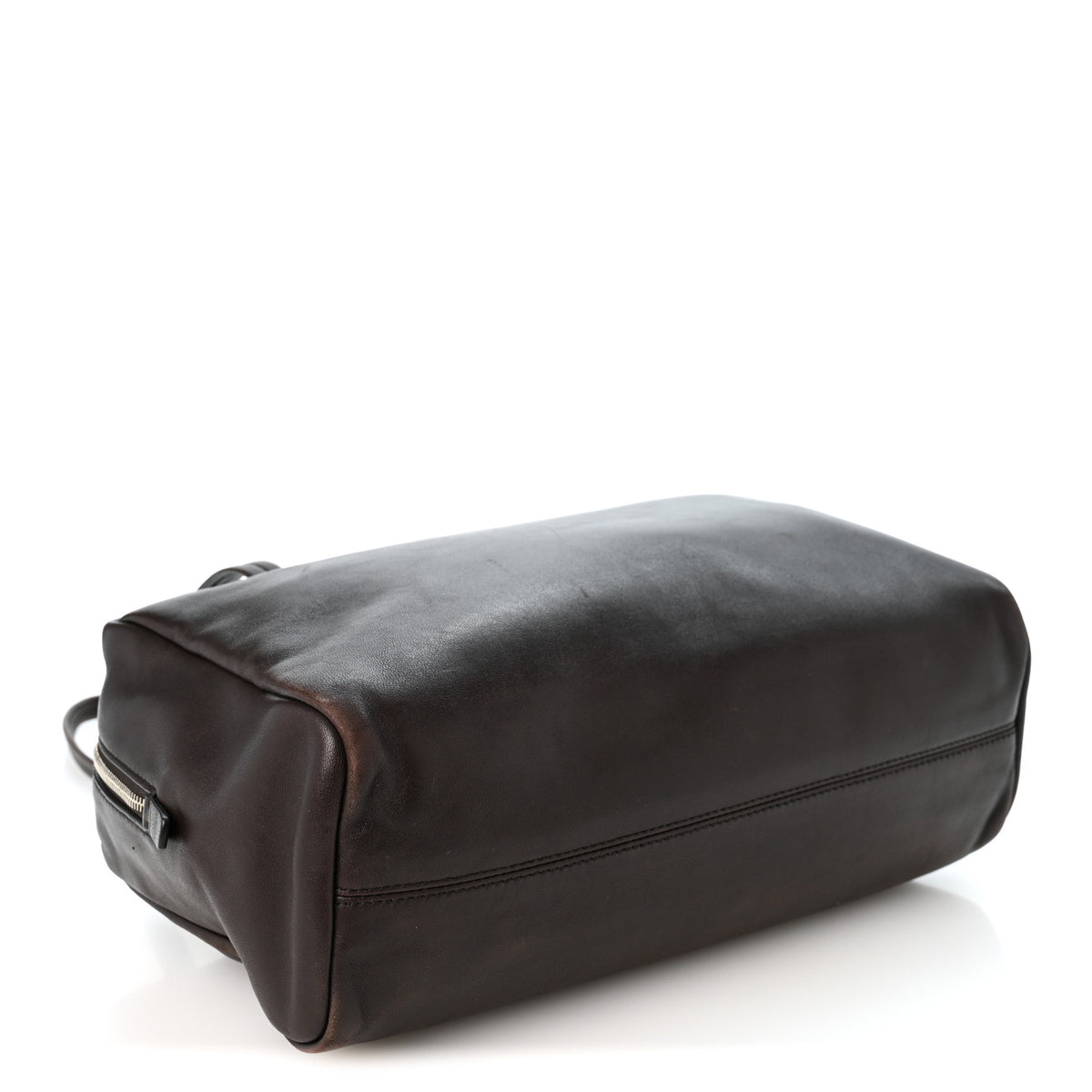 The Row Nappa Astra Bowling Bag Dark Brown Ans 4 of 9