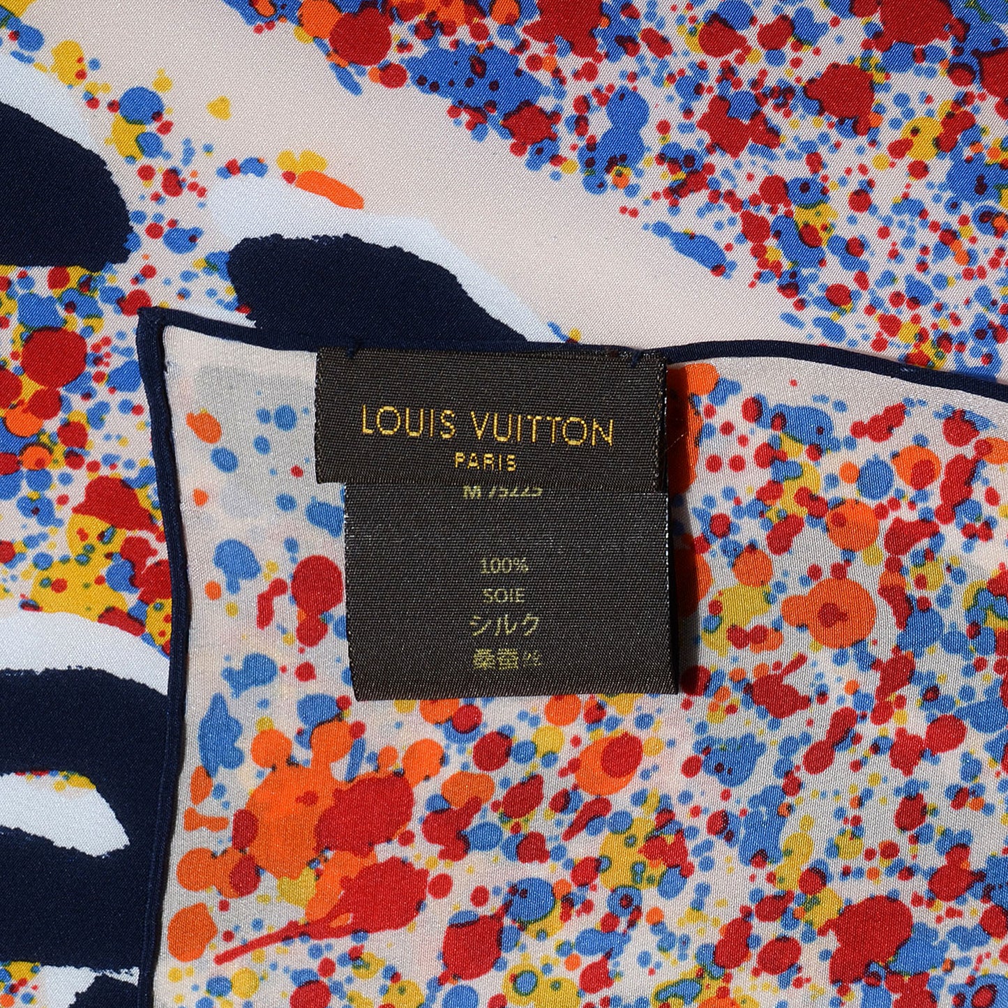 Silk Leo Spray Giant Square Piment