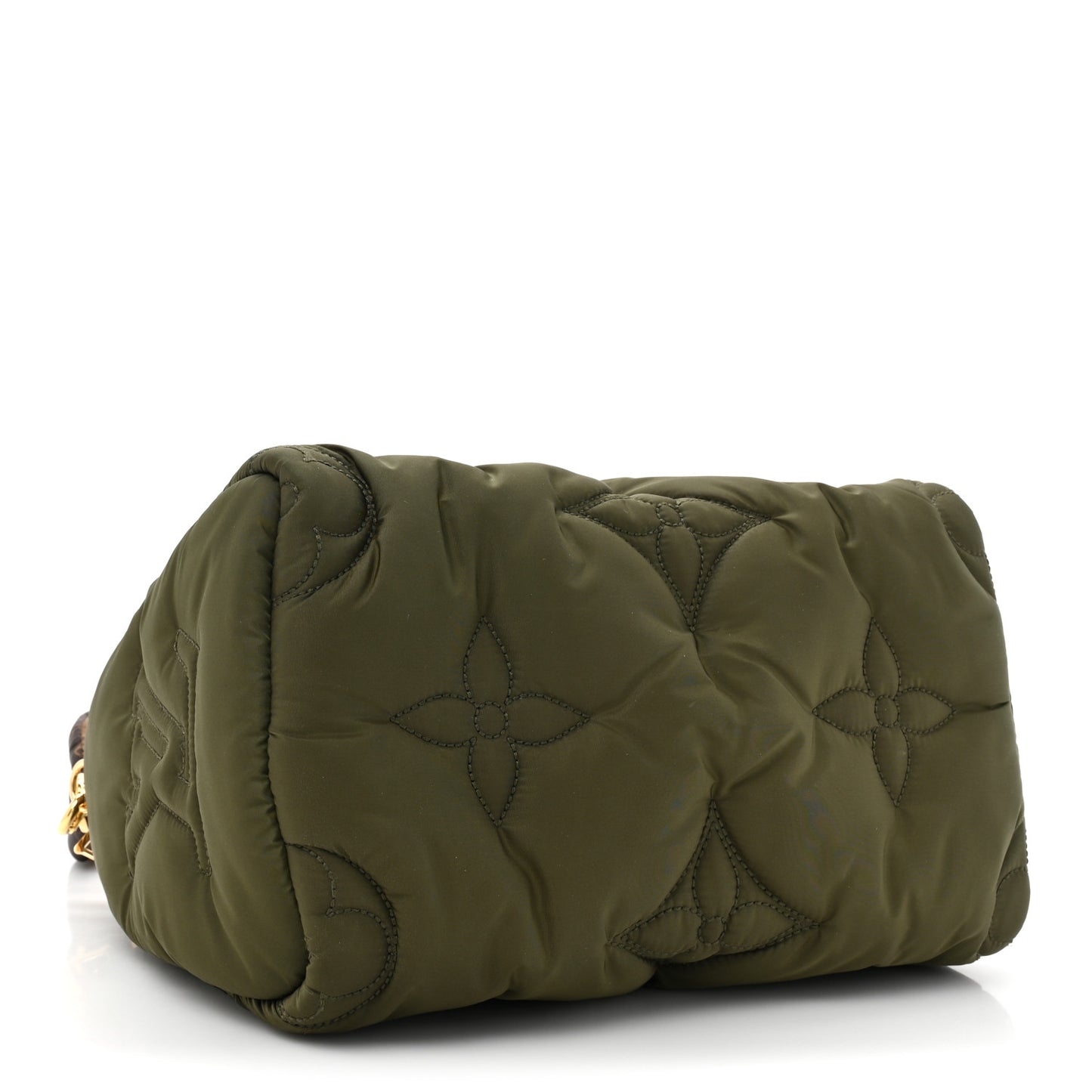 LOUIS VUITTON Econyl Mini Monogram Pillow Speedy Bandouliere 25 Khaki