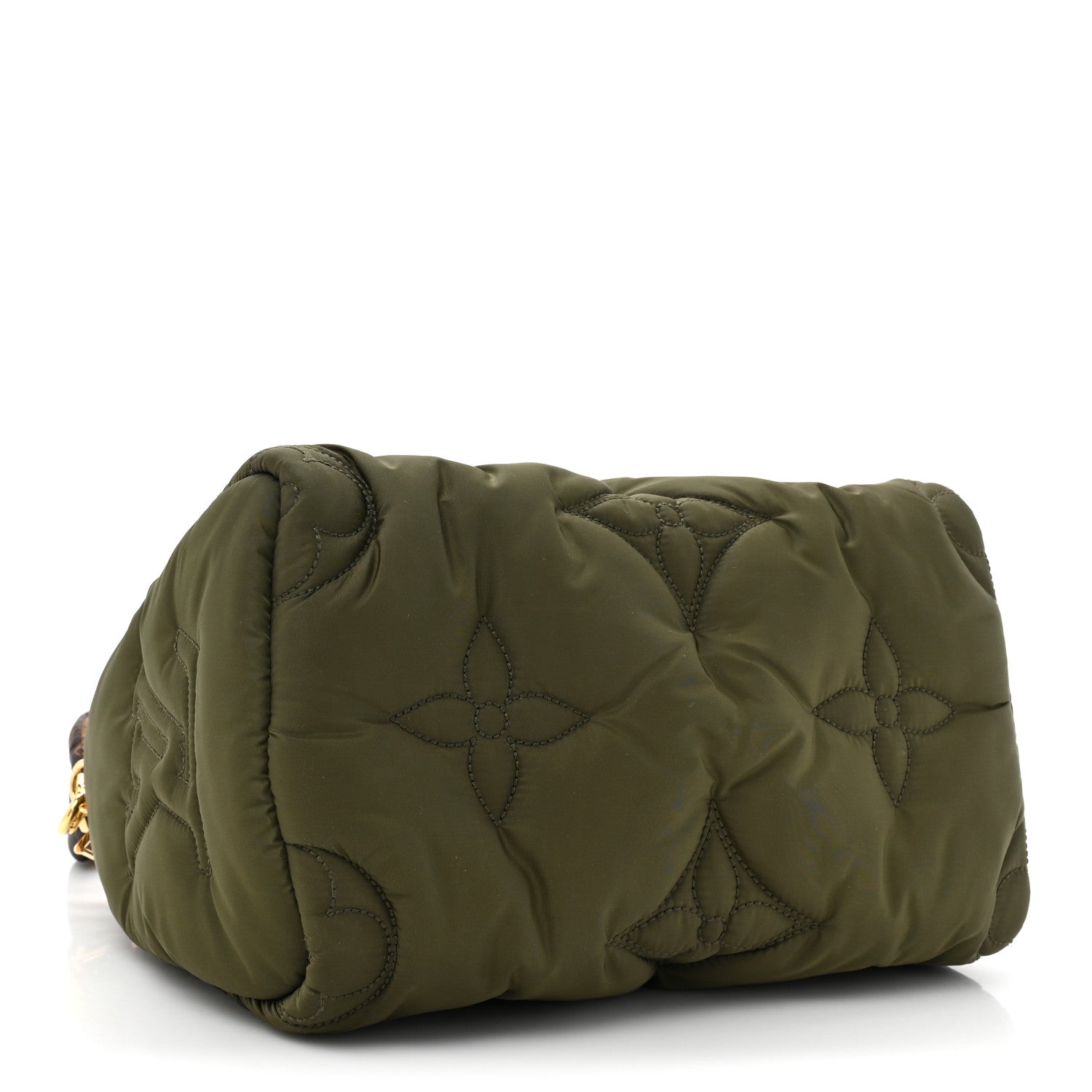 Louis Vuitton LOUIS VUITTON Econyl Mini Monogram Pillow Speedy Bandouliere 25 Khaki 4 of 9