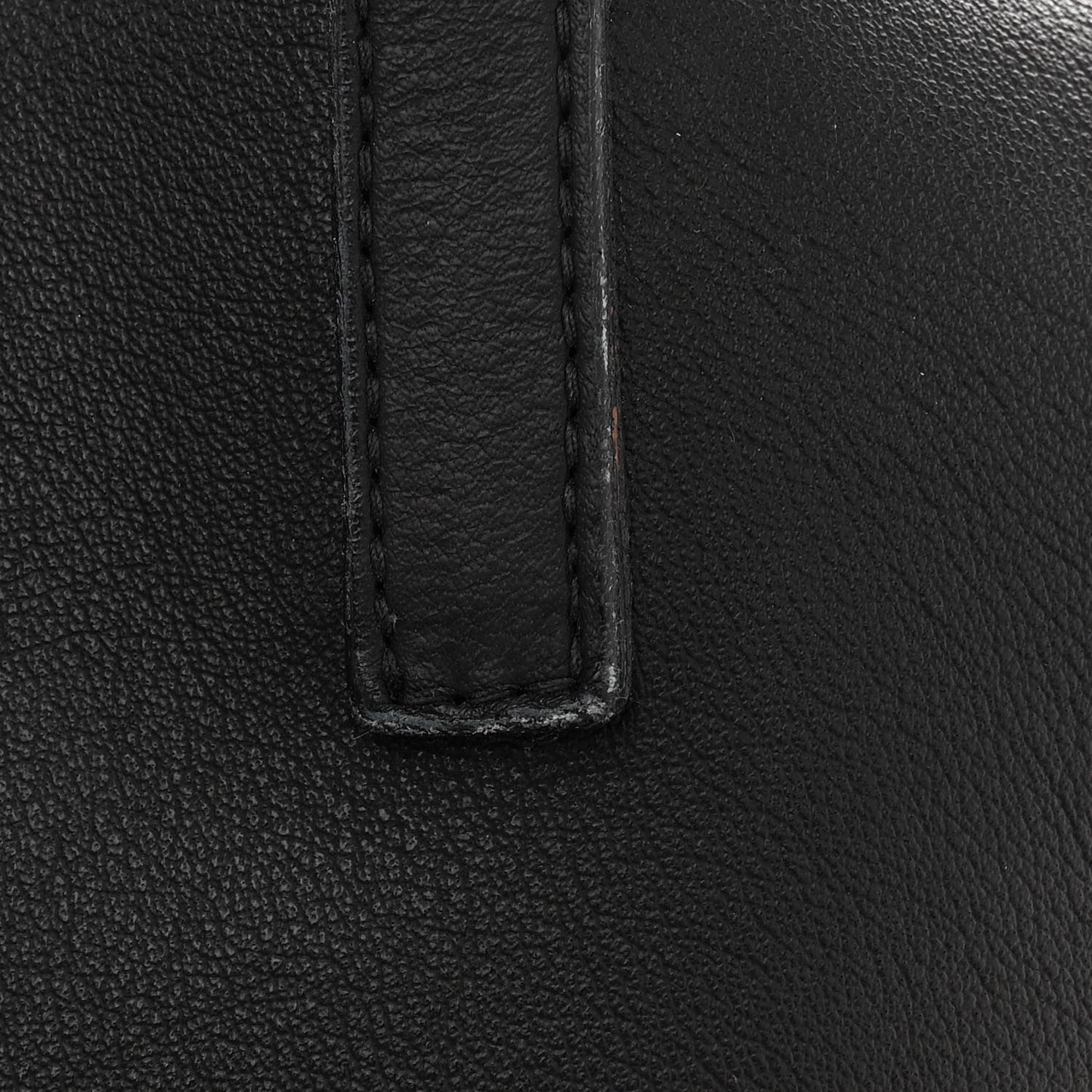 Calfskin Large Shopping Tote Black