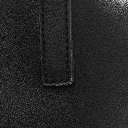 Saint Laurent Calfskin Large Shopping Tote Black 15 of 18