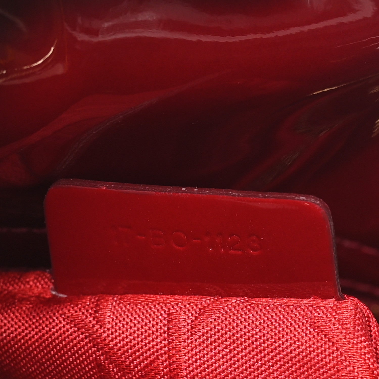 Christian Dior Patent Cannage Mini Lady Dior Red 7 of 10