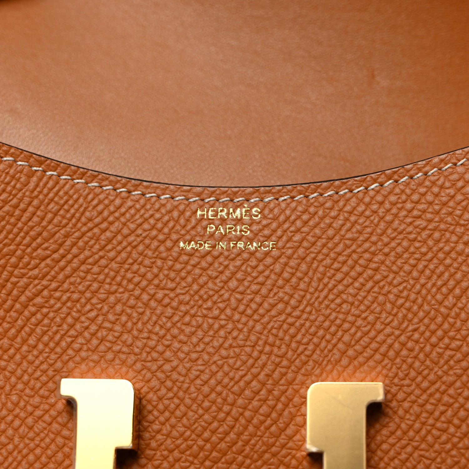 Hermes Epsom Constance Slim Wallet Gold 7 of 9
