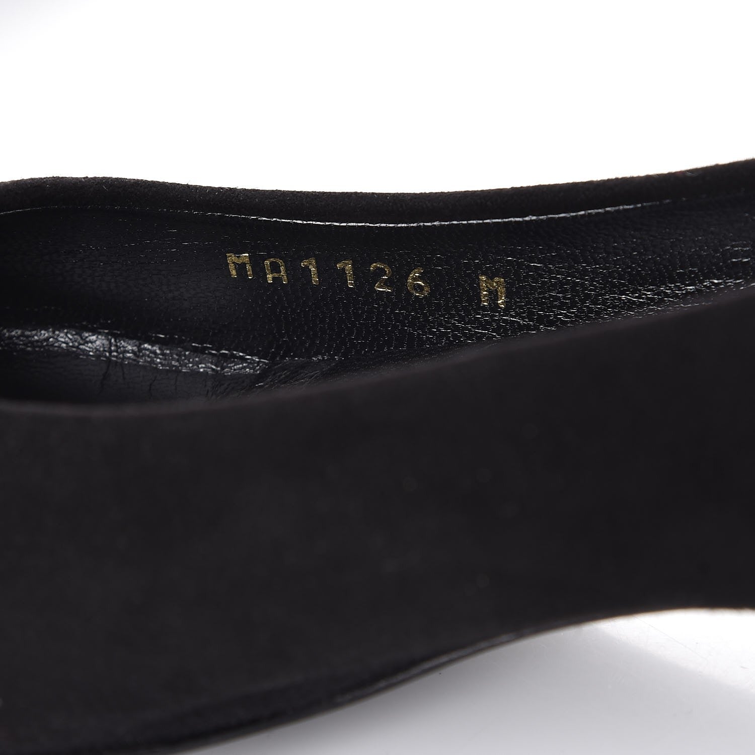 Louis Vuitton Suede Uniformes Pump 37.5 Black 8 of 9