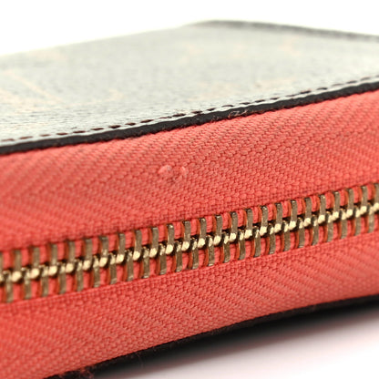 Louis Vuitton Monogram Zippy Multicartes Corail 9 of 10