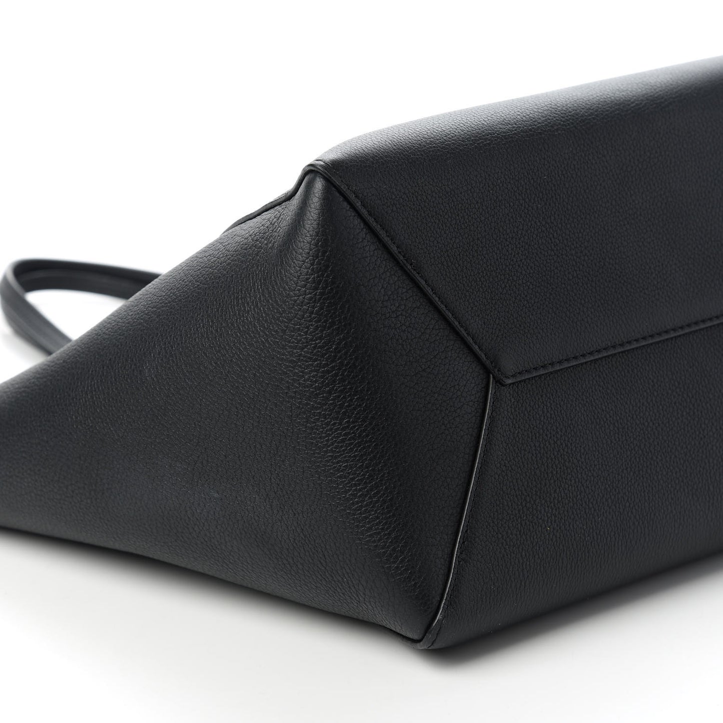 Calfskin Lockme Cabas Black