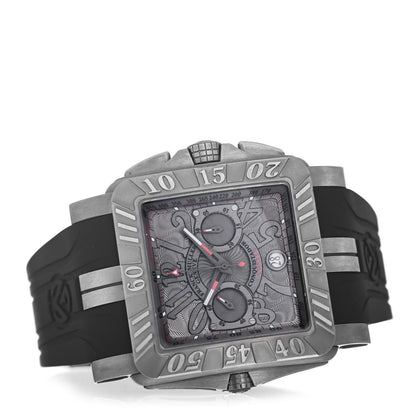 Franck Muller Titanium Rubber 45mm Conquistador Cortez Automatic Watch Grey 10900CCDTGPG 2 of 5