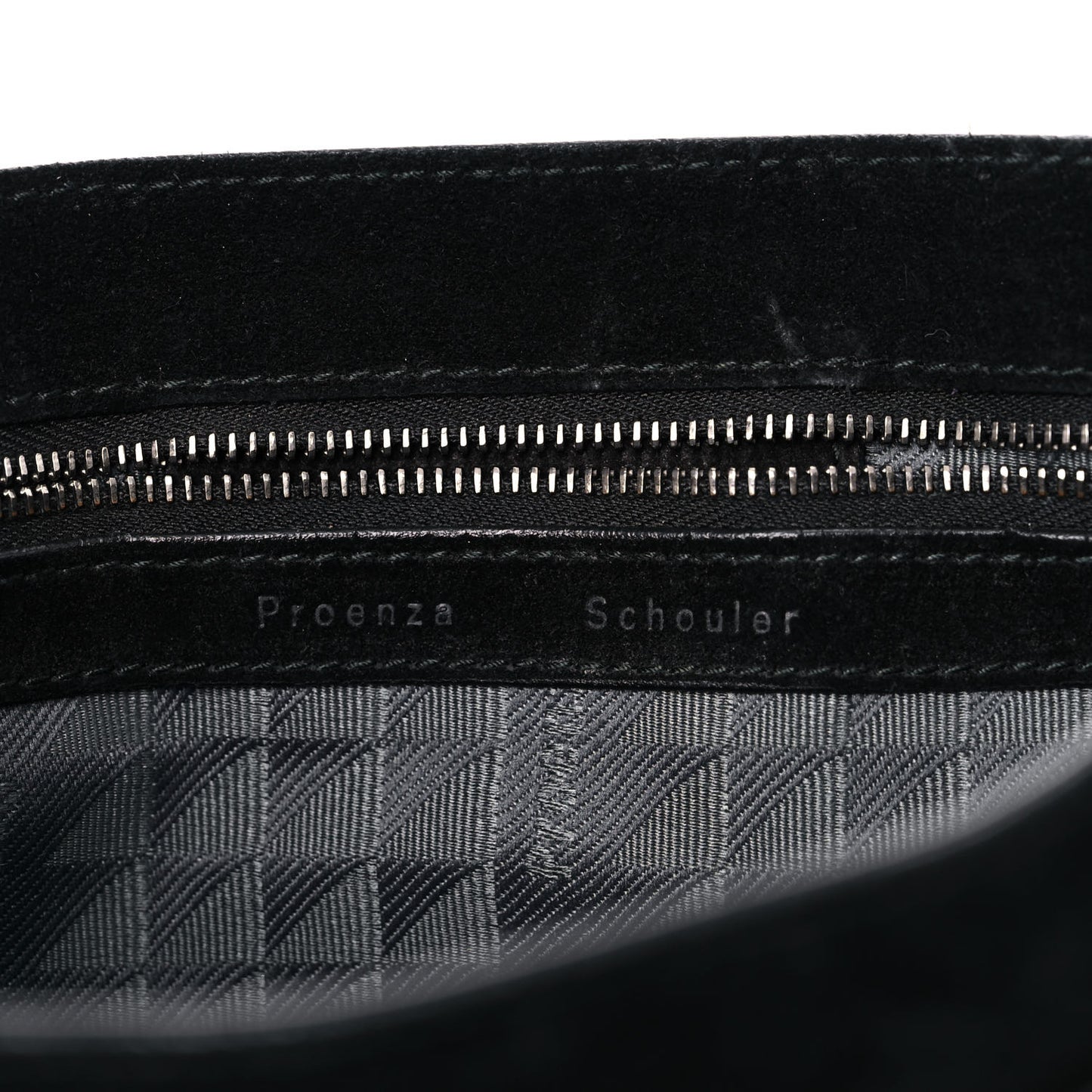 Suede Tiny PS1 Satchel Black