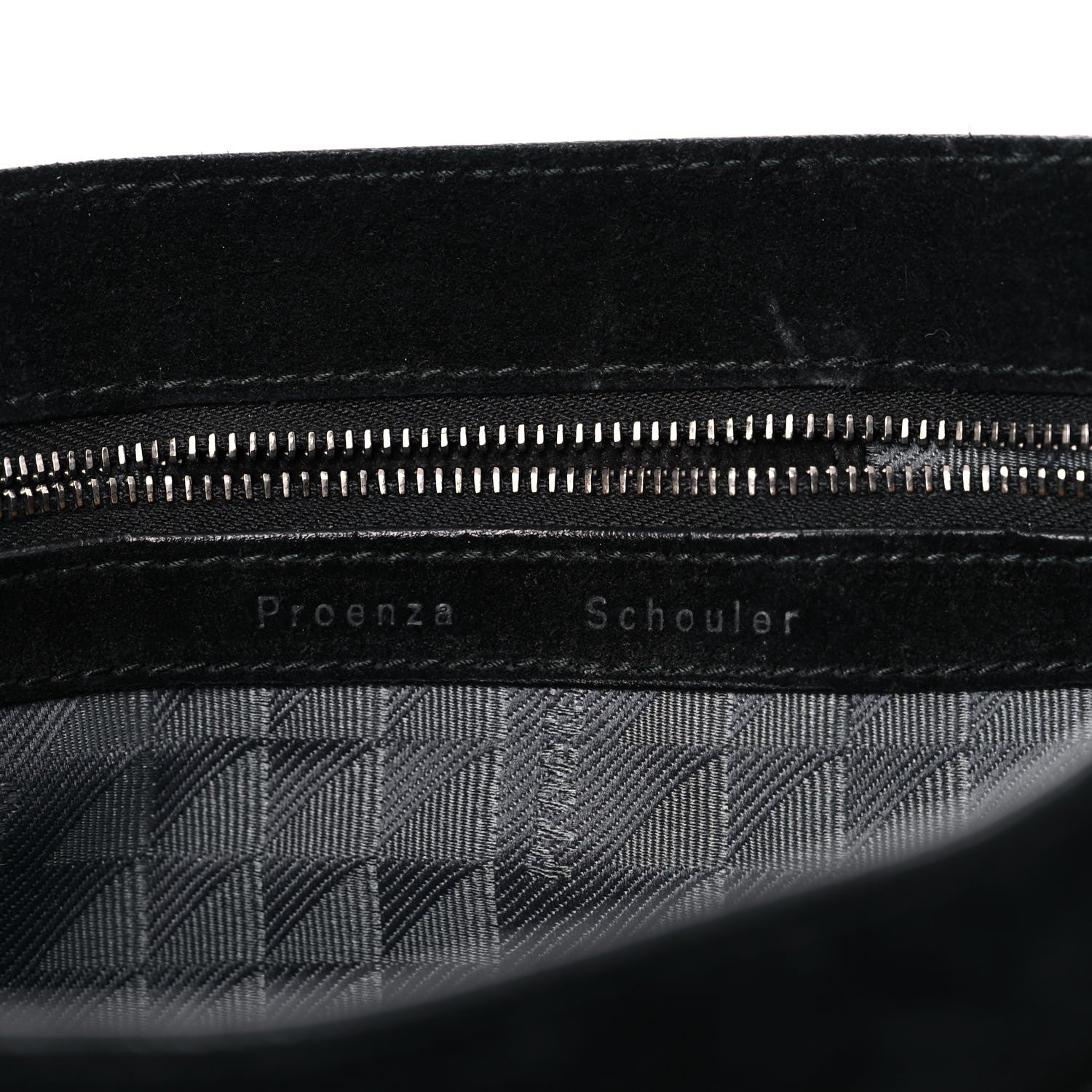 Proenza Schouler Suede Tiny PS1 Satchel Black 5 of 17