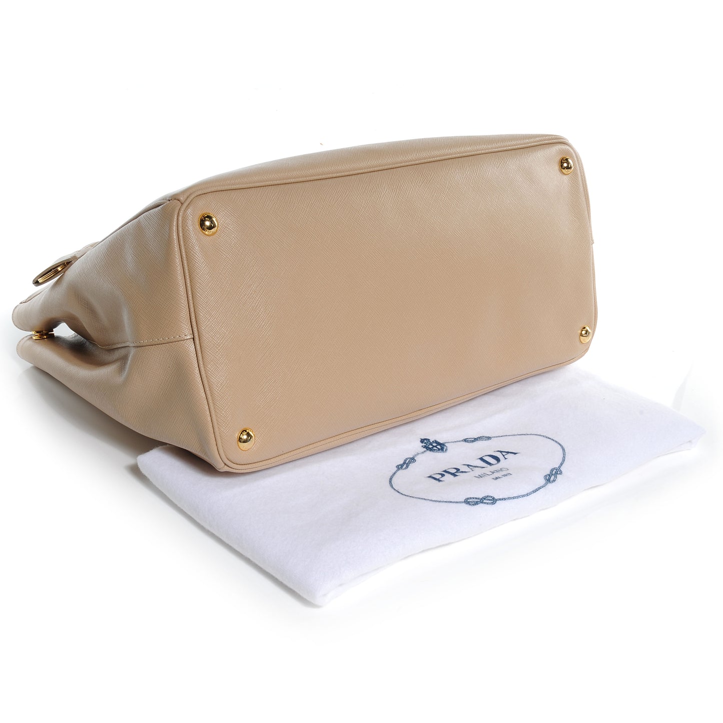 Saffiano Lux Large Tote Sabbia