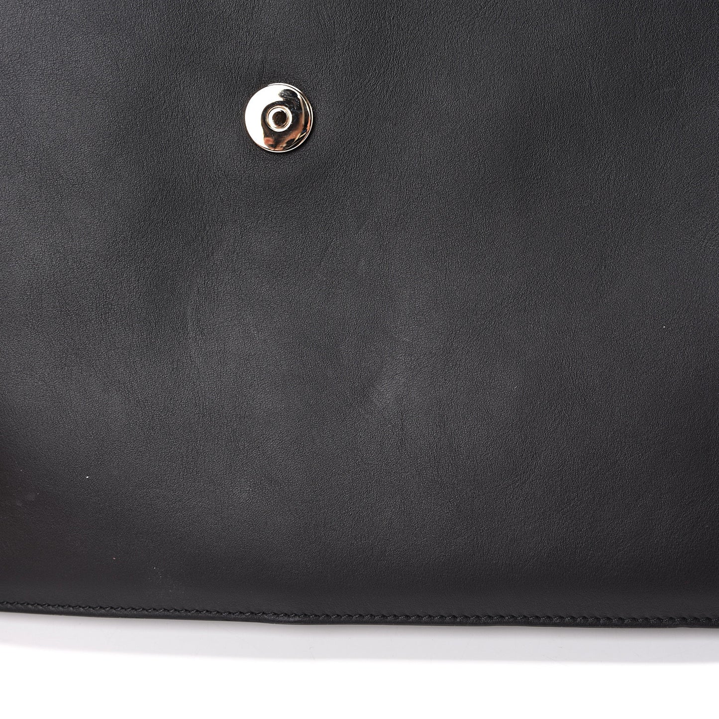 Suede Calfskin Medium Faye Shoulder Bag Black
