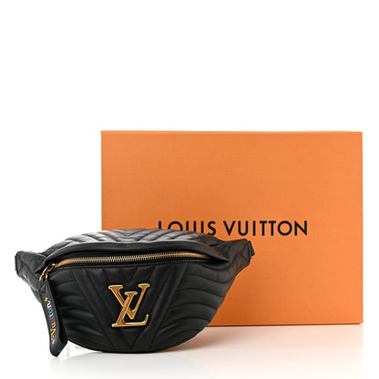 Louis Vuitton Calfskin Quilted New Wave Bumbag Black 12 of 12