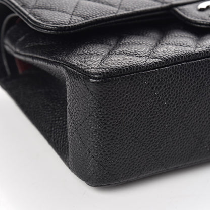 Chanel Caviar Quilted Small Double Flap Black 8 of 10