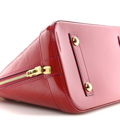 Louis Vuitton Vernis Alma PM Rose Indien 9 of 13