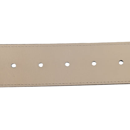 Gucci Calfskin Double G 40mm Belt 85 34 Mystic White 4 of 5