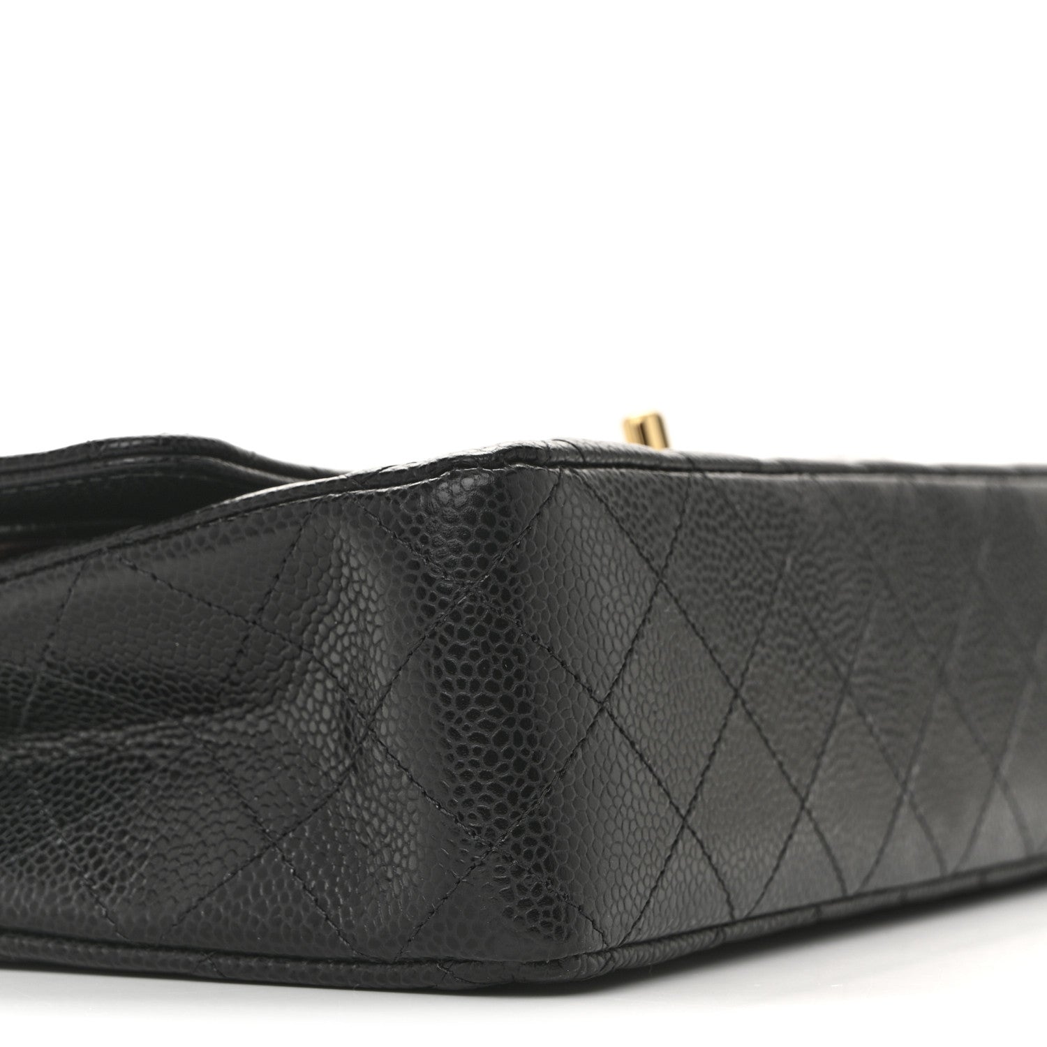 Chanel Caviar Quilted Medium Double Flap Black 9 of 11