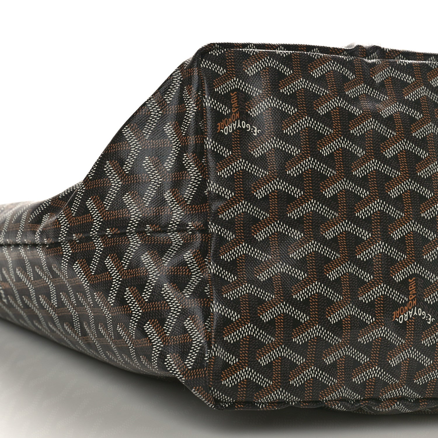 Goyard Goyardine Saint Louis GM Black Gold 7 of 8