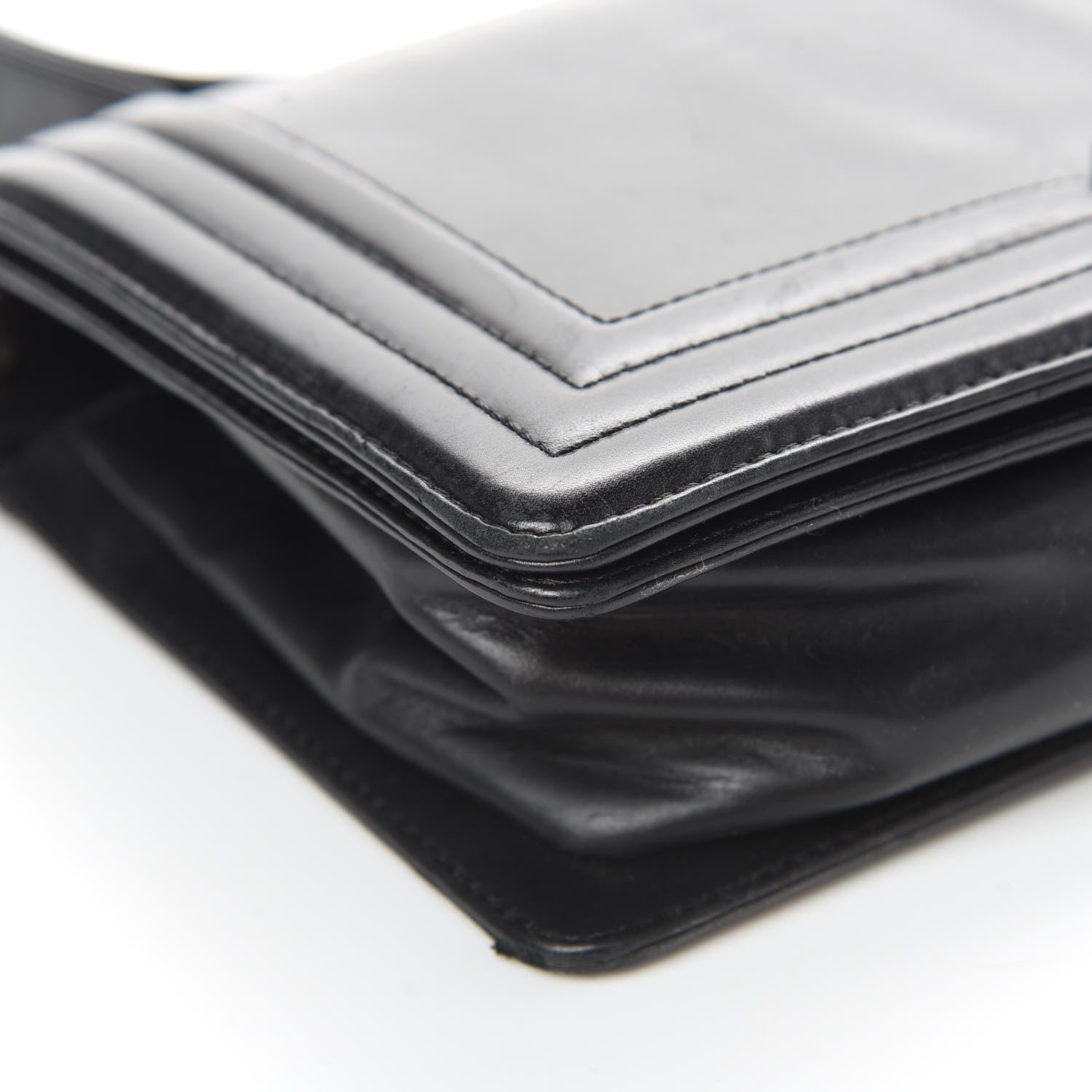 Chanel Calfskin Medium Boy Flap Black 9 of 19