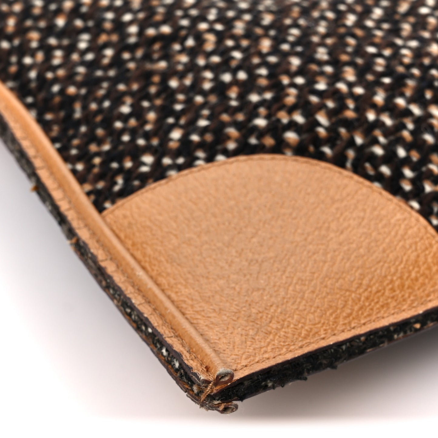 Stuoia Tweed Cinghiale Tote Marrone