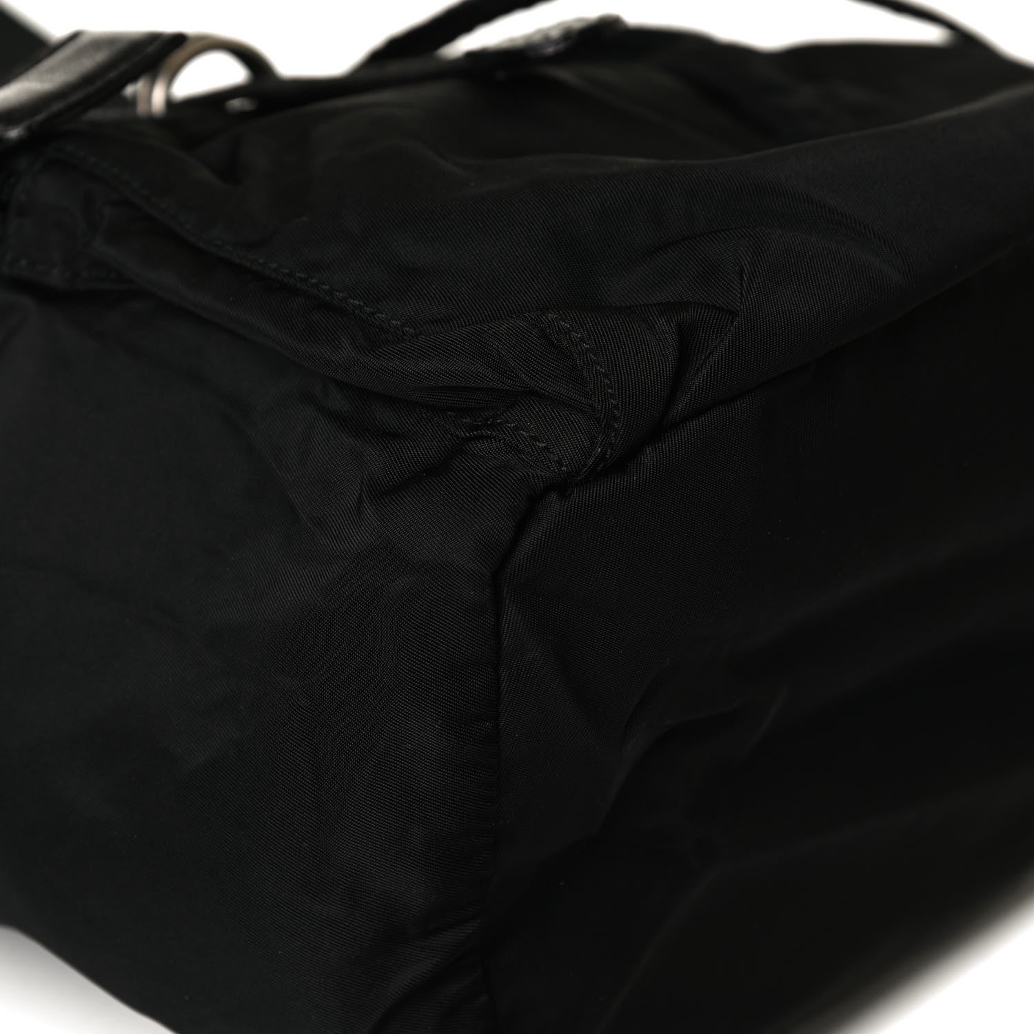 Prada Nylon Vela Mini Cinch Backpack Black 7 of 15
