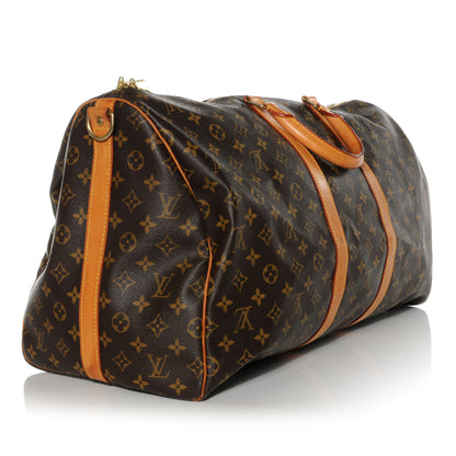 Louis Vuitton Monogram Keepall Bandouliere 55 3 of 8