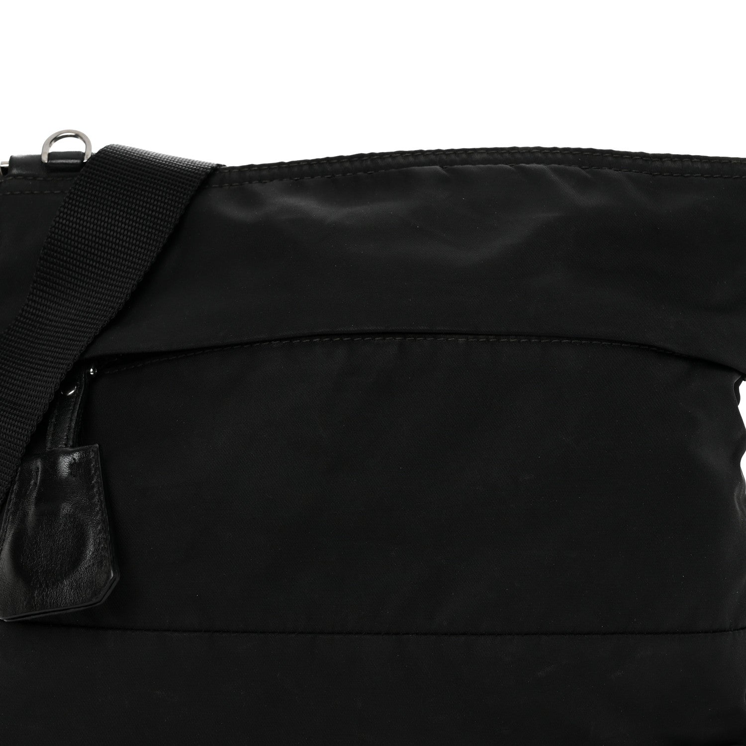 Prada Tessuto Nylon Vela Messenger Bag Black 8 of 11
