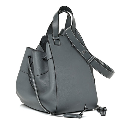Loewe Grained Calfskin Medium Hammock Shoulder Bag Blue 2 of 11