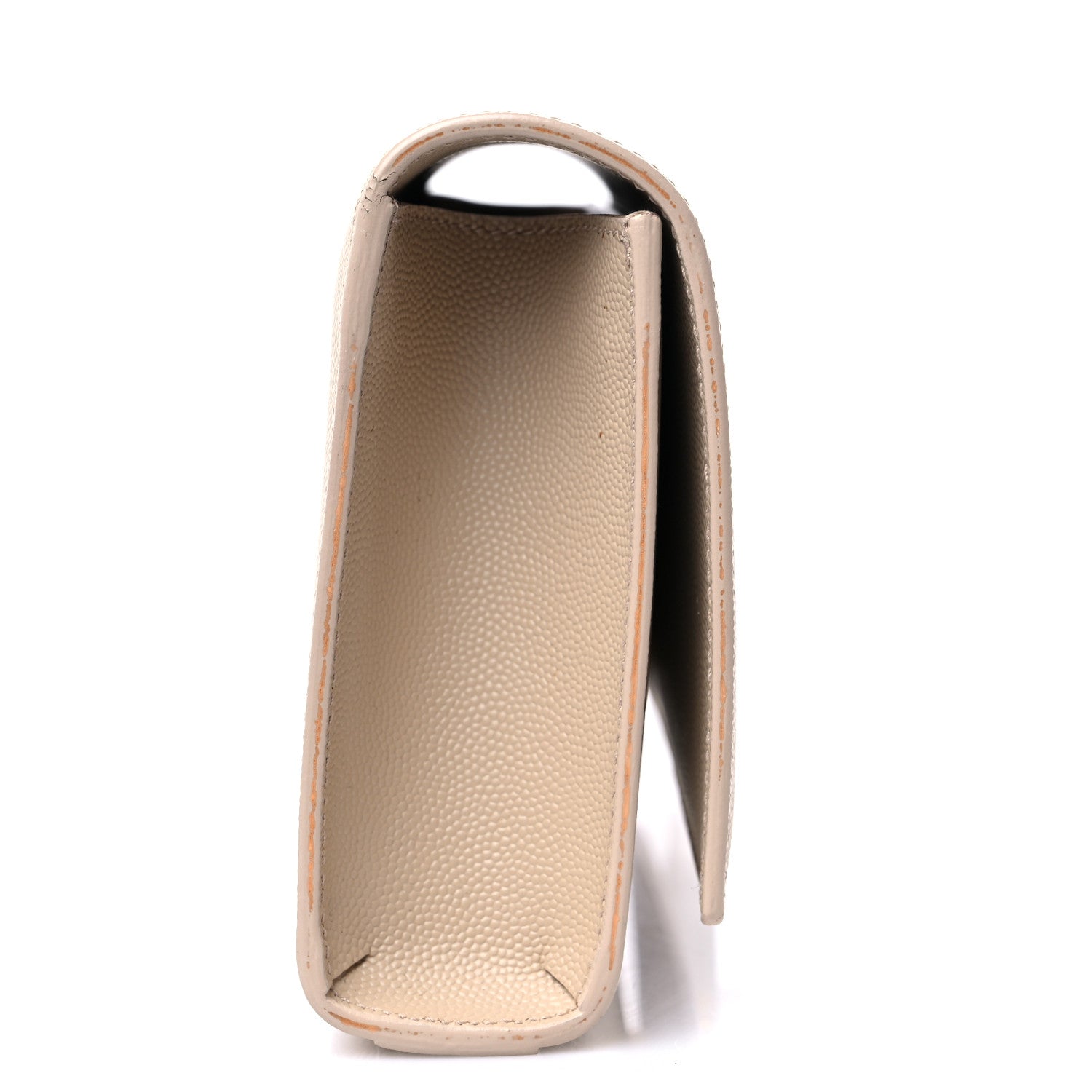 Saint Laurent Grain De Poudre Classic Monogram Cassandre Clutch Nude Powder 13 of 13