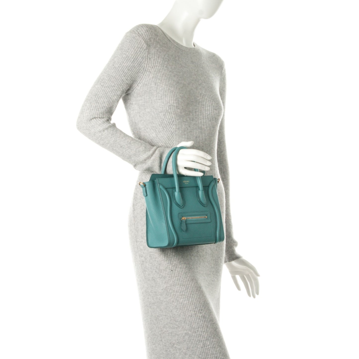 Goatskin Nano Luggage Antarctic