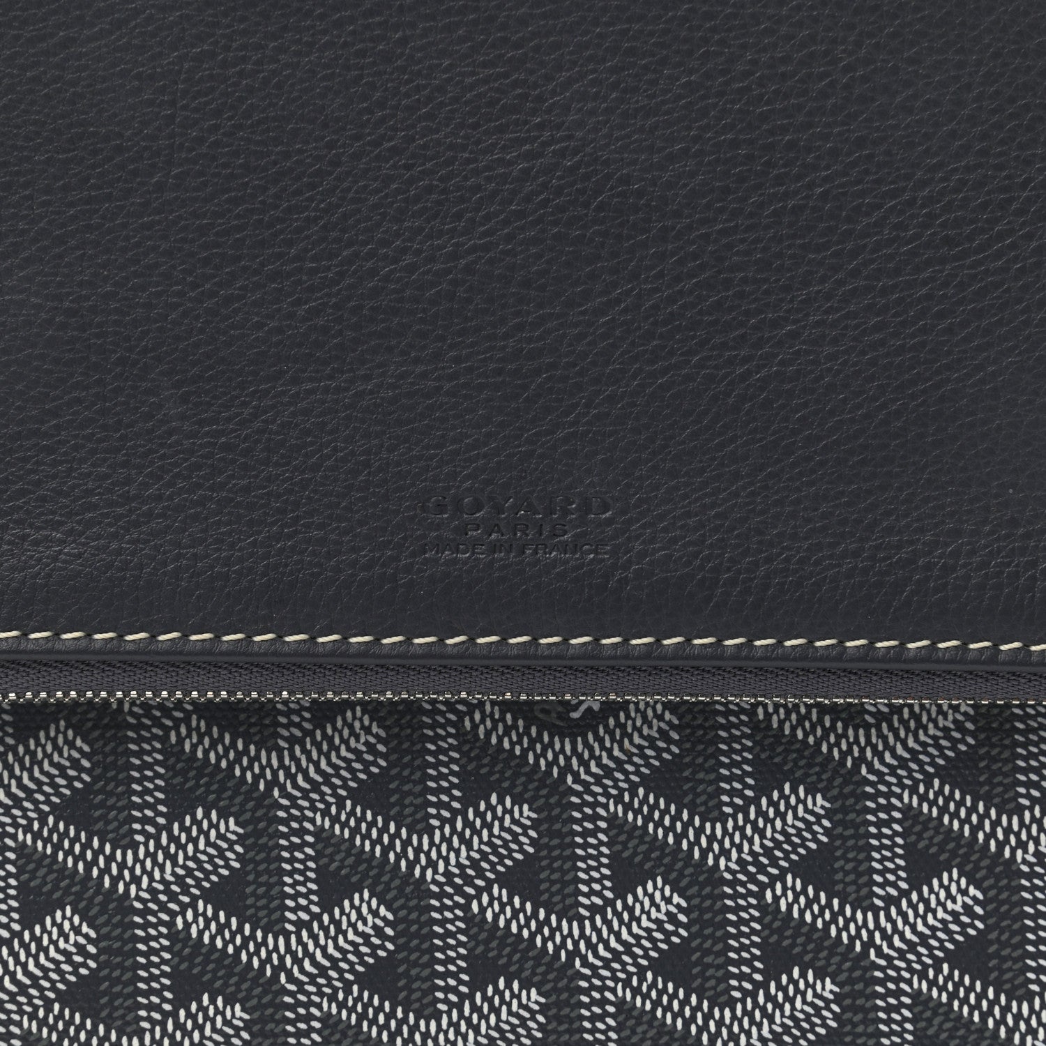 Goyard Goyardine Sainte Marie Soft Clutch Grey 6 of 6