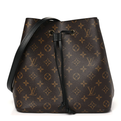 Louis Vuitton Monogram Neonoe MM Black 1 of 11
