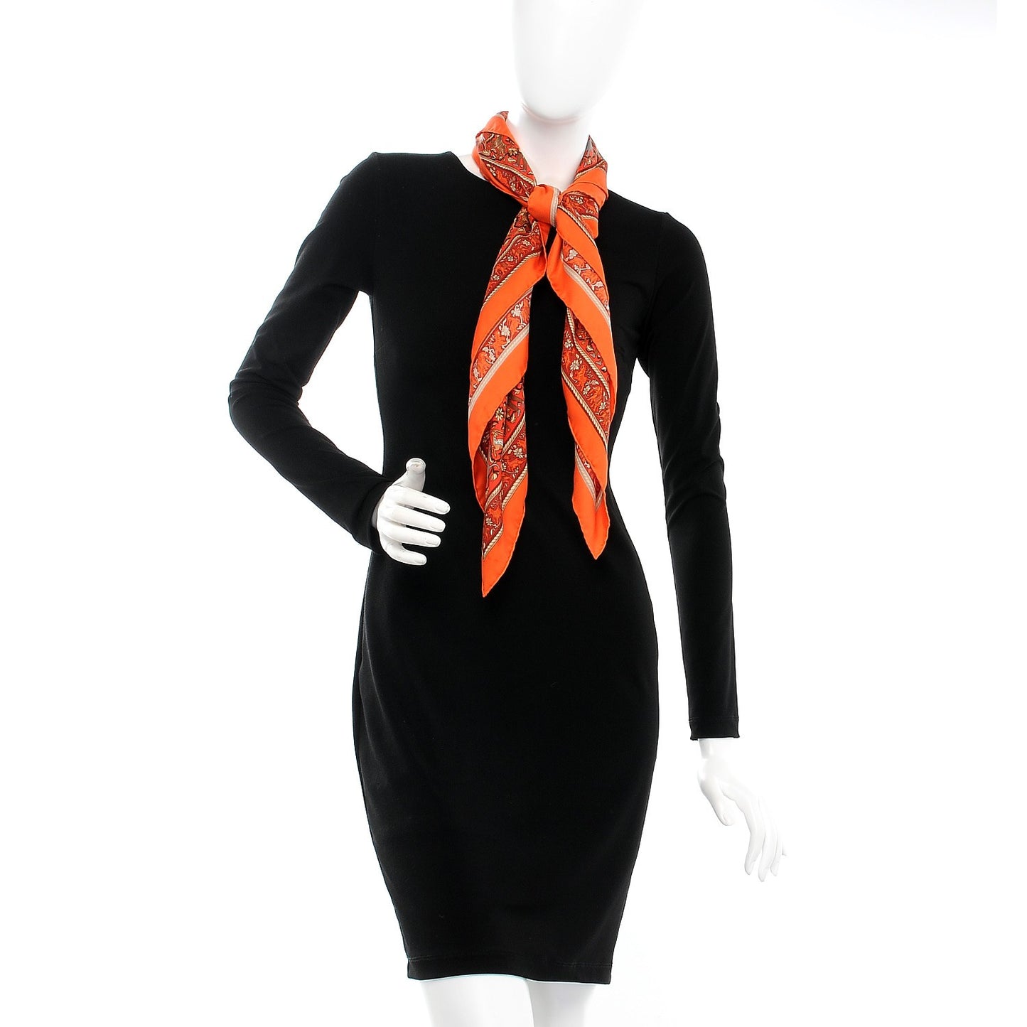 Silk Chasse En Inde Scarf 90