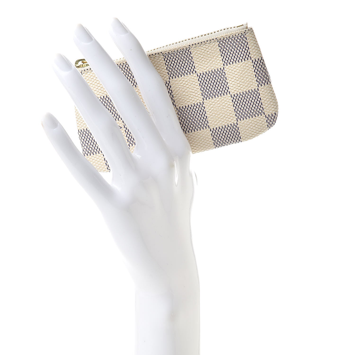 Louis Vuitton Damier Azur Key Pouch 2 of 8