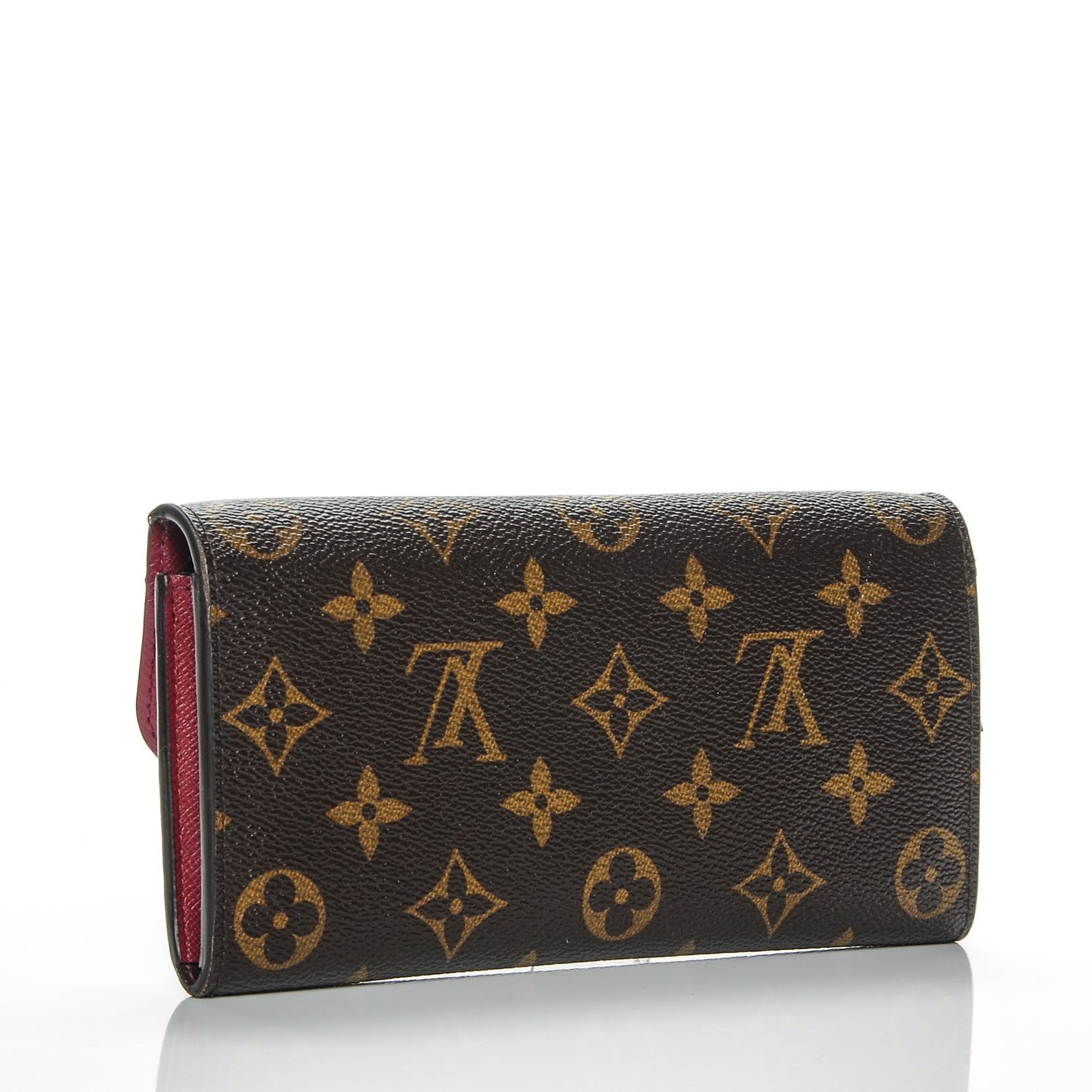 Monogram Emilie Wallet Fuchsia