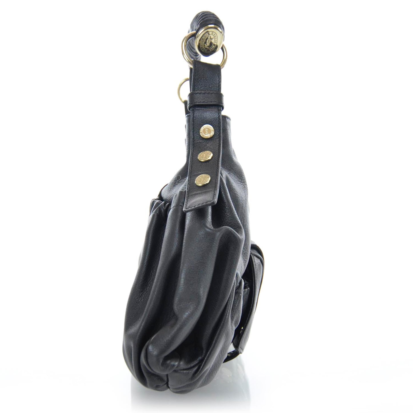 Chevre Mala Mala Horn Bag Black