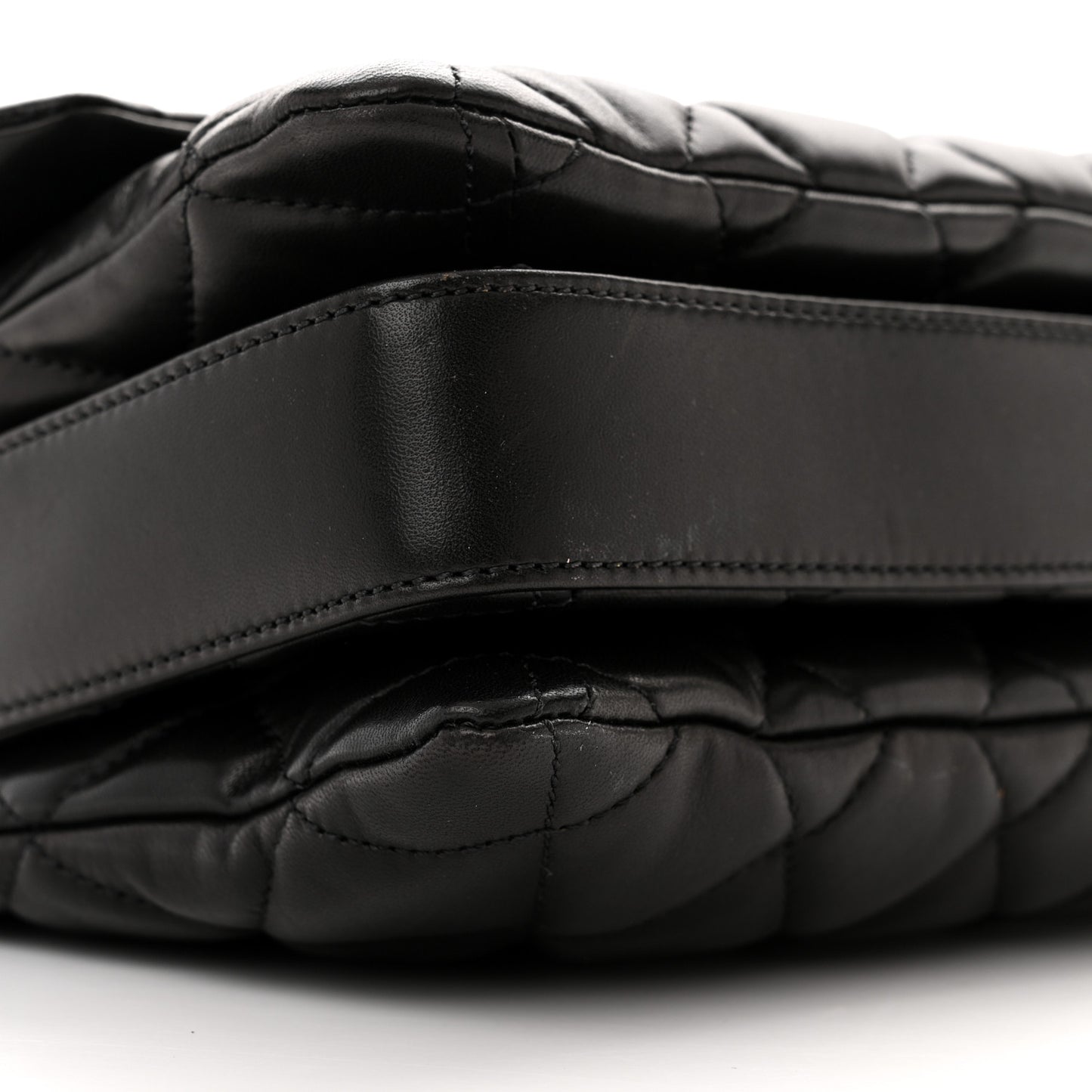 Lambskin Quilted Maxi Chanel 3 Flap Black