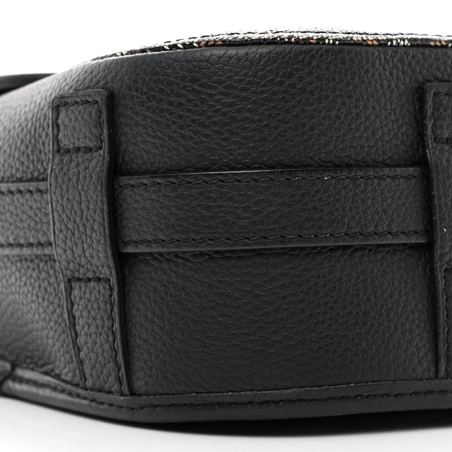 Goyardine Belvedere II MM Messenger Bag Black